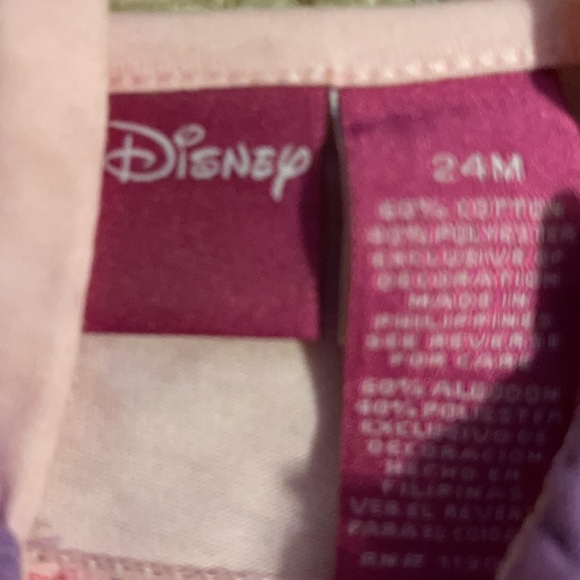 Officially Licensed Disney Minnie Mouse Tunic 2-Piece Pant Set Size 24 Months - Picture 6 of 11